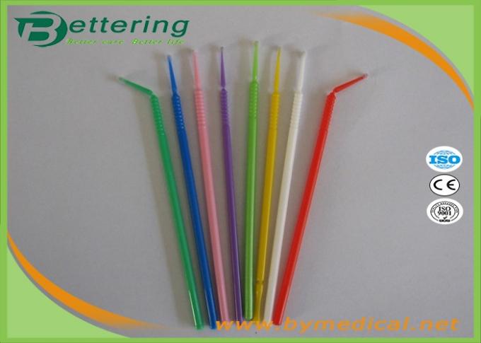 Produits dentaires en plastique jetables Microbrosse dentaire Applicateur oral pour les soins dentaires