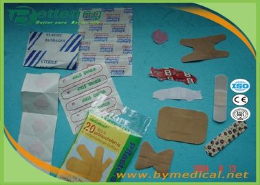 Medical Adhesive Plaster Tape Bandage , First Aid Plaster Tape Various Shapes