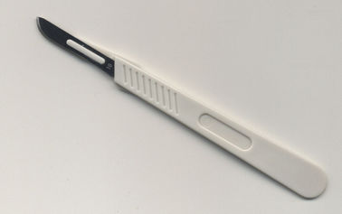 Safety Disposable Sterile Surgical Scalpel With Plastic Handle Single Use