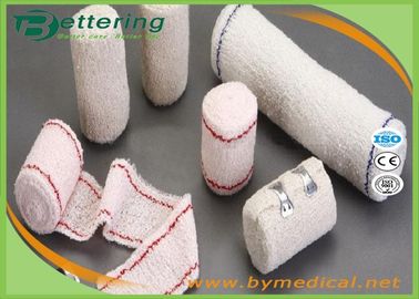 Bandages Crêpe Élastiques en Coton Médical, Bandage Élastique Chirurgical Non Stérile