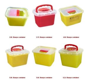 Container de coupe médicale jetable résistant aux fuites de liquide Forme F/R/T/Y Disponible